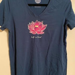 Life is Good Cotton Tee